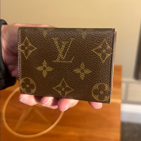 Louis Vuitton Monogram Porte Monaie Plat Coin Purse - Picture 6 of 10